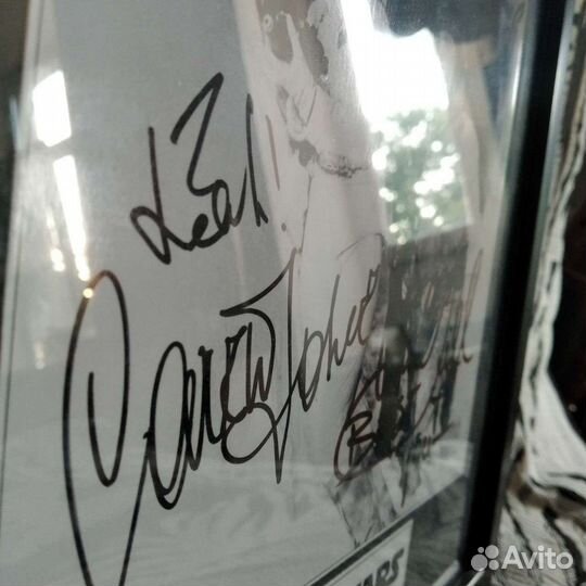 Star Wars автографы в раме