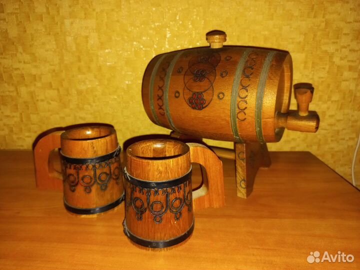 Декоративный набор для кваса и пива