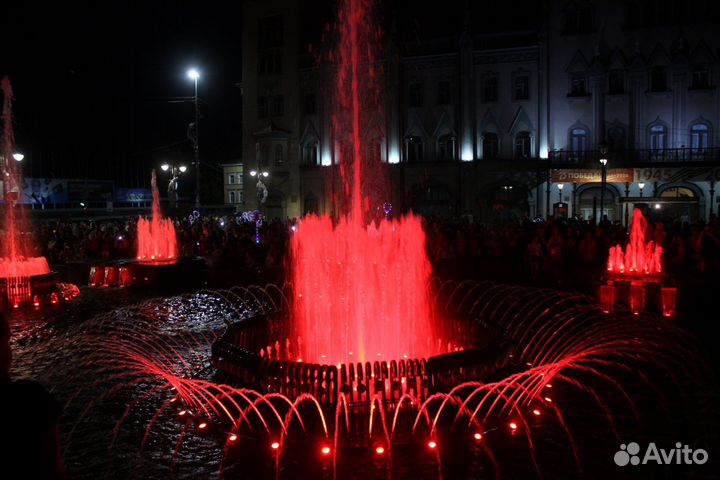 Фонтан светомузыкальный