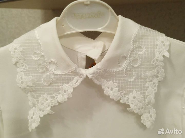 Школьная блузка 128