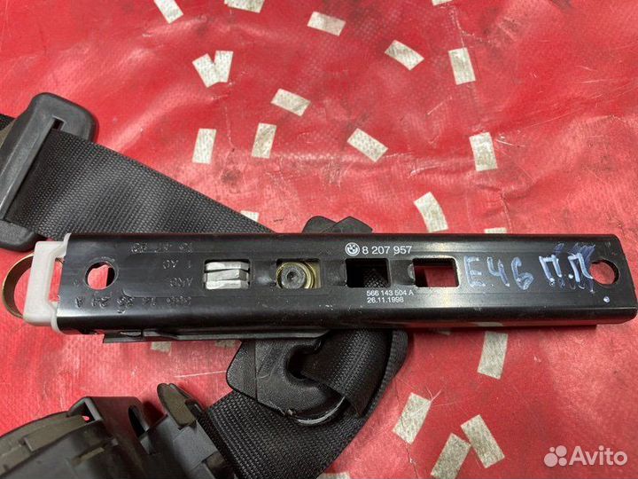 Ремень безопасности передний правый Bmw 3 Series