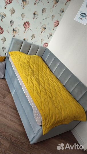 Покрывало детское стёганое бархат