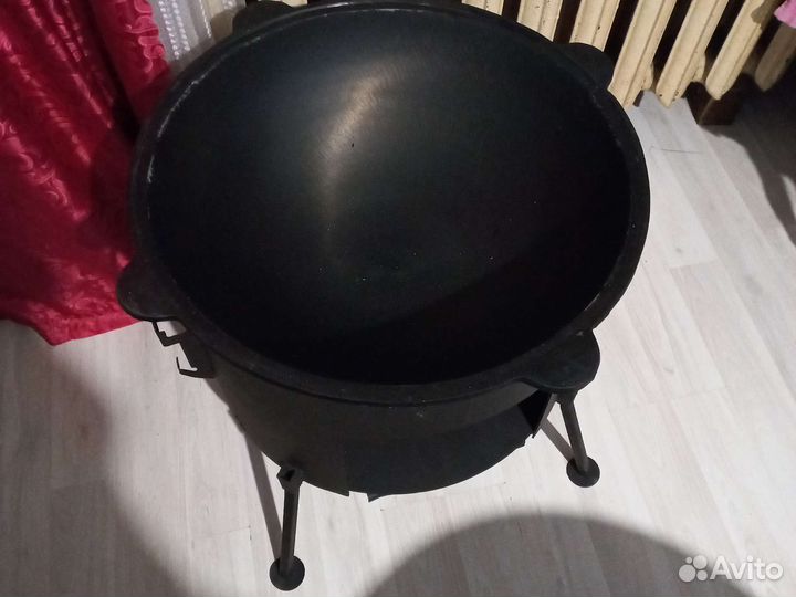 Казан чугунный 22л