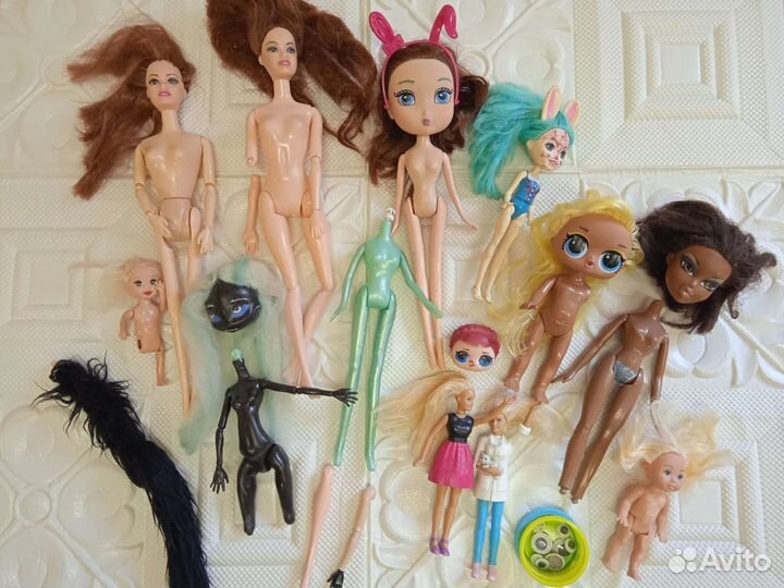 Куклы на переделку запчасти