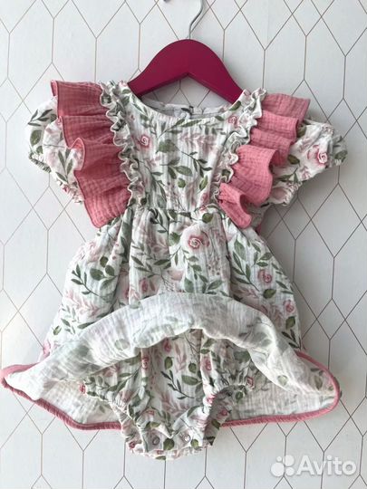 Муслиновый боди 68