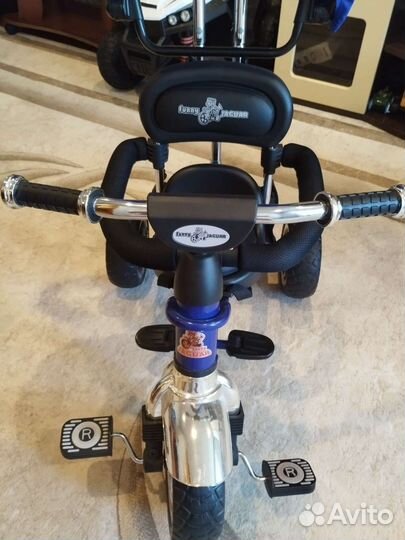 Детский велосипед с ручкой бу