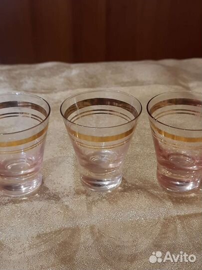 Фужеры, бокалы, рюмки СССР