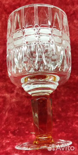 Бокал фужер Олимпиада-80. Хрусталь СССР