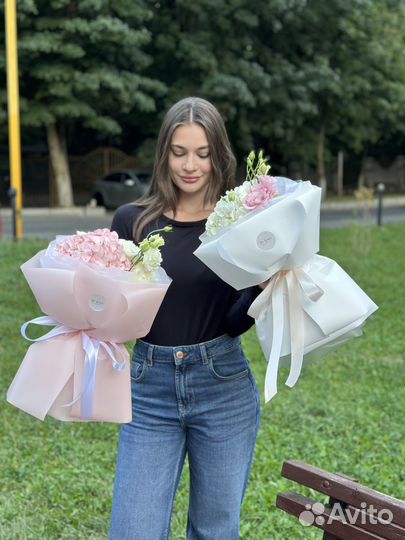 Букет Цветы Доставка Гортензии