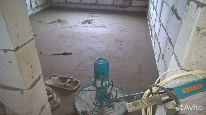 Полусухая стяжка пола