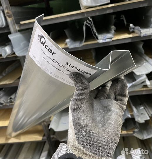 Порог правый Volkswagen Golf VI 2008-2013 (1мм)