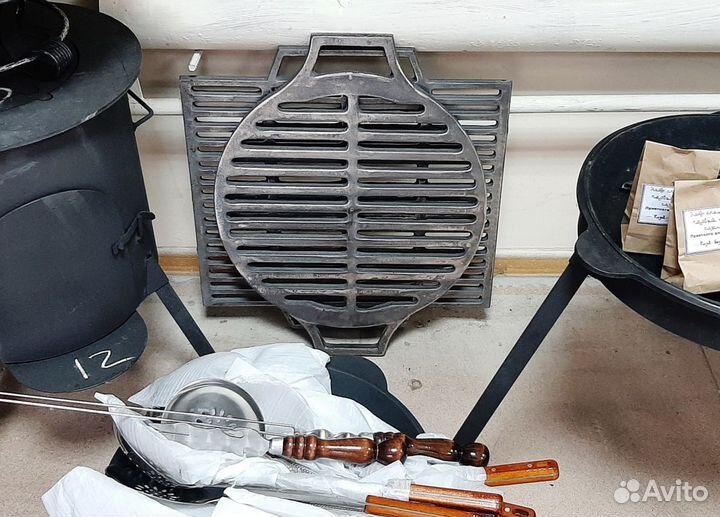 Казан чугун мангал