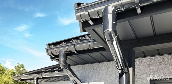 Оцинкованная водосточная система