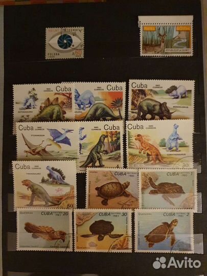 Зарубежные марки разной тематики