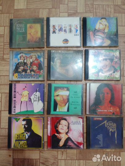 Музыкальные cd диски 90х