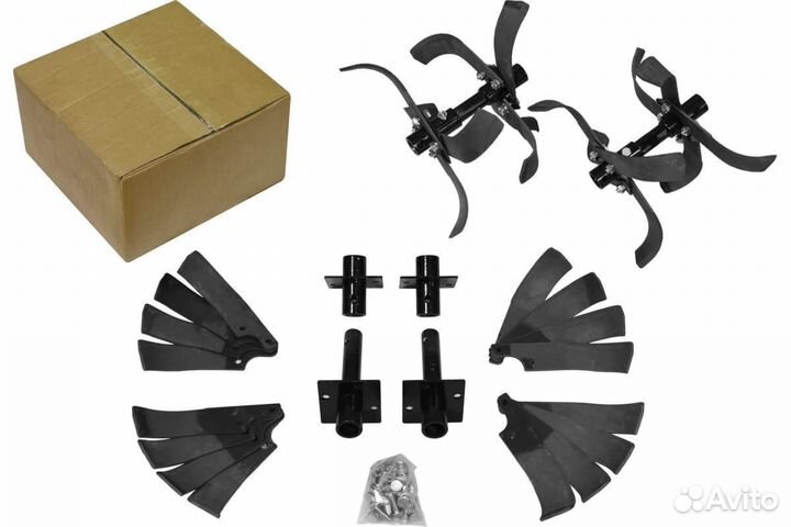 Мотоблок парма 6,5лс с широкими литыми колесами