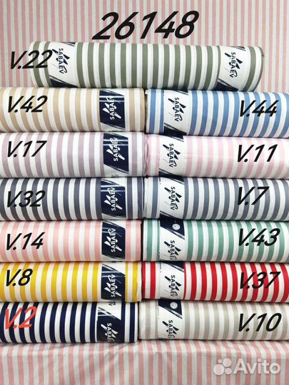 Ткань ранфорс сатин турция хлопок