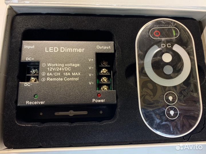 Димер сенсорный для Светодиодной одноцветной ленты