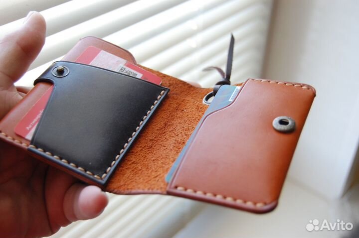 Картхолдер ручная работа (нат.кожа)