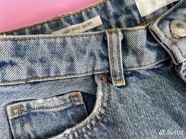 Джинсовые шорты Bershka S 42 женские