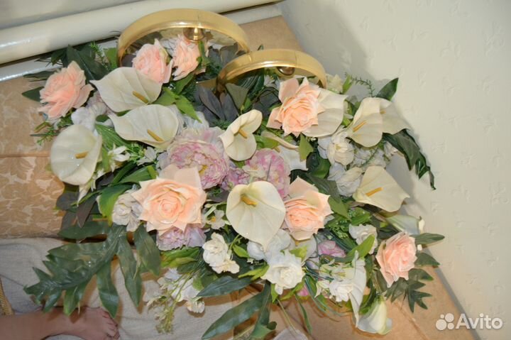 Прокат и продажа свадебные украшения на машину