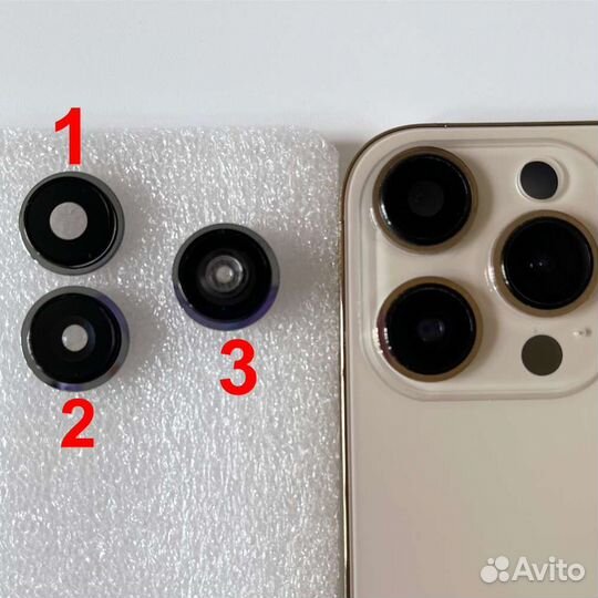 Муляж линзы камеры iPhone Xr в корпусе 13 - 14 pro