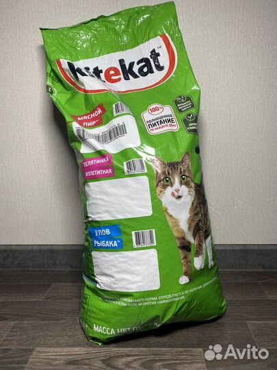 Сухой корм для кошек kitekat 15кг