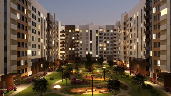 1-к. квартира, 38,7 м², 2/9 эт.