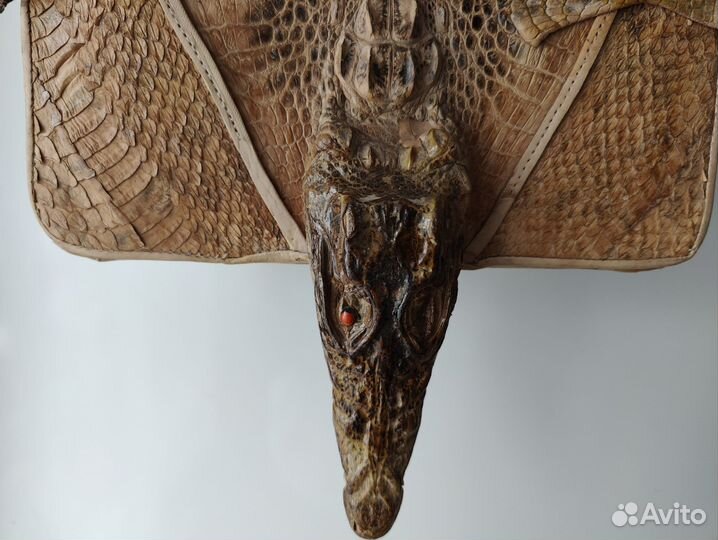 Сумка натуральная кожа крокодила