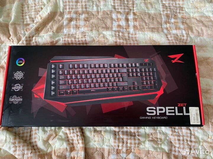 Игровая клавиатура Zet Spell