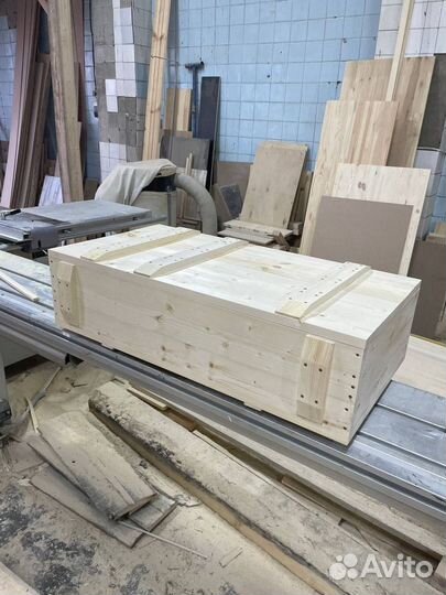 Деревянный ящик для снарядов