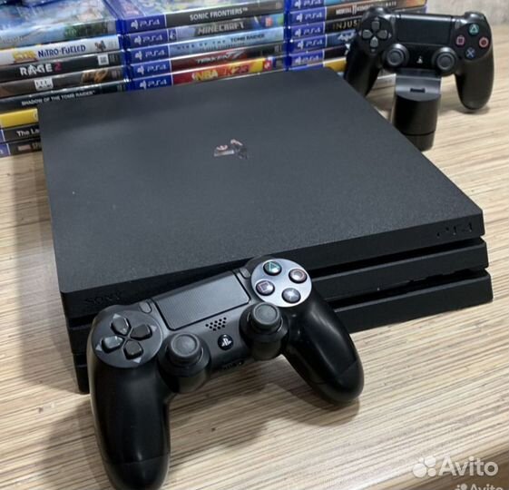 Sony PS4 Pro 1TB PlayStation 4 Гарантия + 40 Игр
