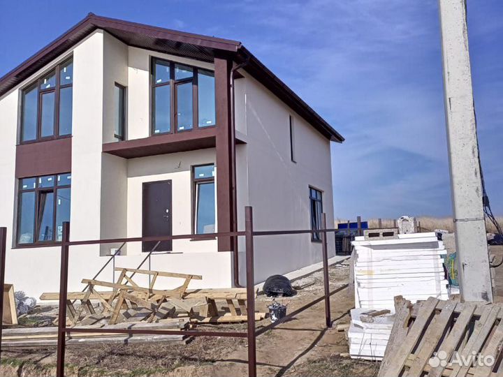 Дом из керамзитобетонных блоков 