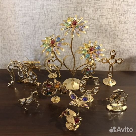 Фигурки Crystocraft с кристаллами Swarovski