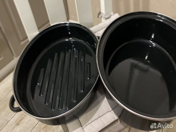 Жаровня эмалированная