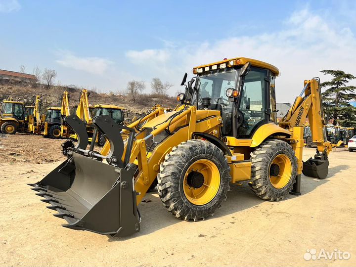 Экскаватор-погрузчик Shanmon 388H, 2023