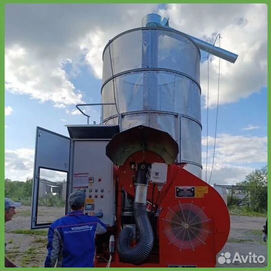 Мобильная зерносушилка 