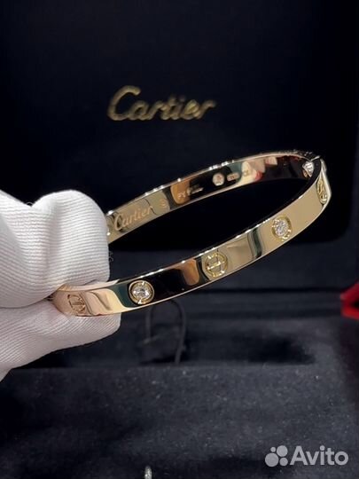 Браслет Cartier Love Rose Gold