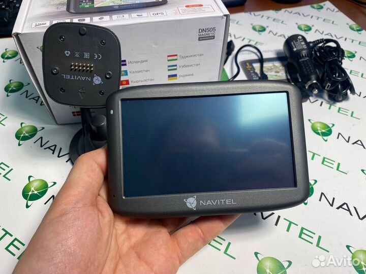 Удобный GPS навигатор магнитное крепление DN505