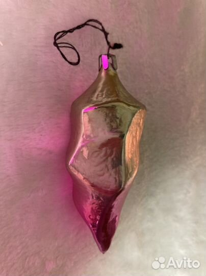 Сосулька елочная игрушка