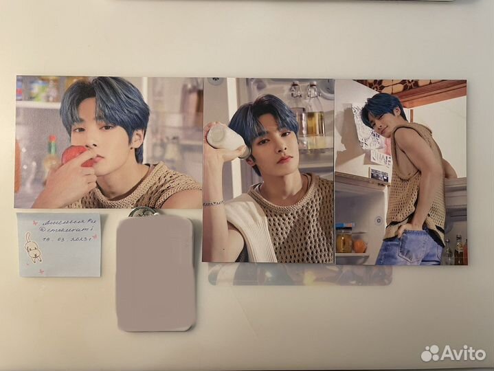 Карты, альбом yellow wood и календарь stray kids