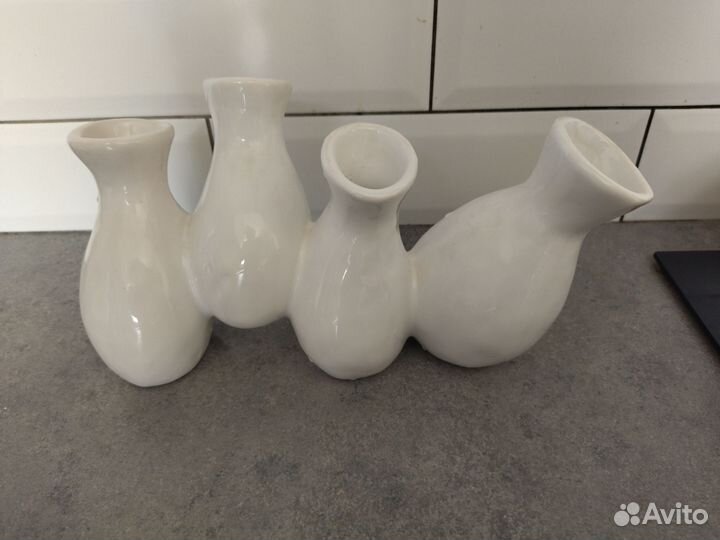 Вазы, часы, кувшин