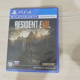 Диск пс4 Resident evil 7 biohazard