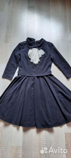 Школьные сарафаны синие