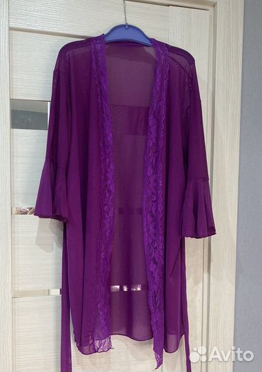 Прозрачный халат