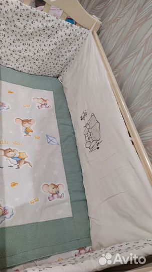 Бортики в кроватку бу