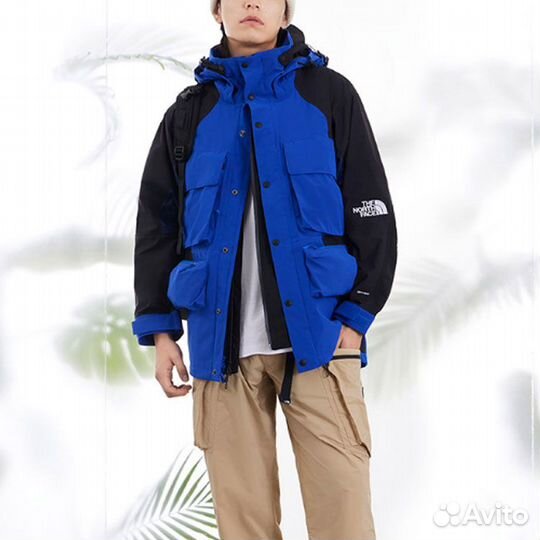 THE north face Urban Exploration Windbreaker Jackets Men Blue (M)(57)