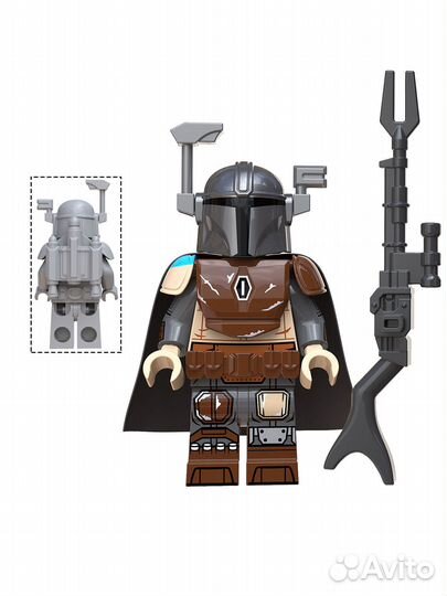 Аналог Lego Star wars минифигурки Мандалорцы, 8 шт