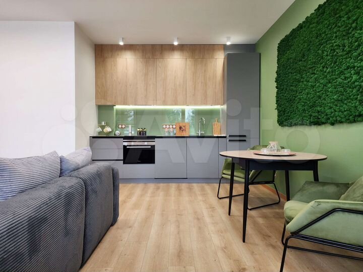 2-к. квартира, 57,4 м², 1/4 эт.