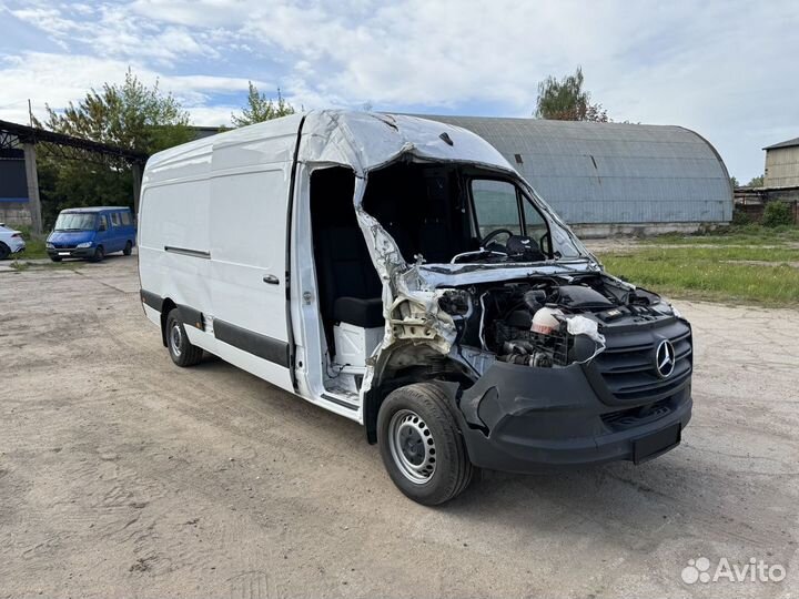 Mercedes-Benz Sprinter 2.2 МТ, 2019, битый, 51 000 км